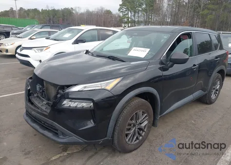 2021 Nissan Rogue S Intelligent Awd из США, поврежденный, VIN 5N1AT3AB8MC696748